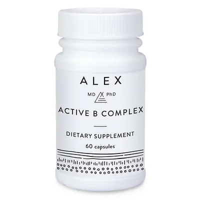 Active B Complex - 60 capsules primary image