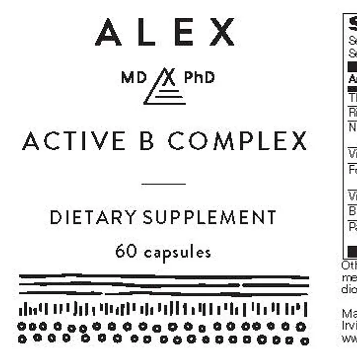 Active B Complex - 60 capsules - Master